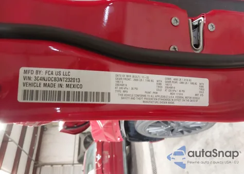 2022 Jeep Compass (Red) Edition 4X4 from USA, damaged, VIN 3C4NJDCB3NT232013